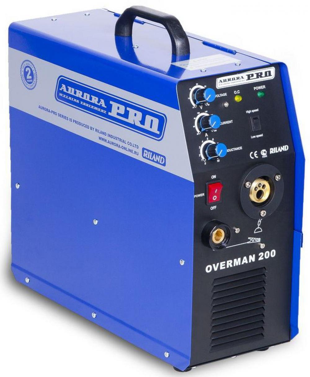 Инверторный сварочный полуавтомат AuroraPRO OVERMAN 200 (MOSFET)
