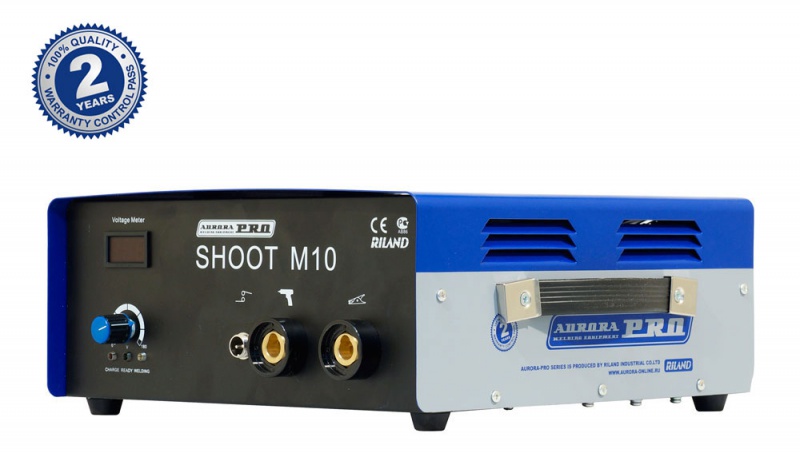 Конденсаторная сварка - Аппарат точечной сварки AuroraPRO SHOOT M10